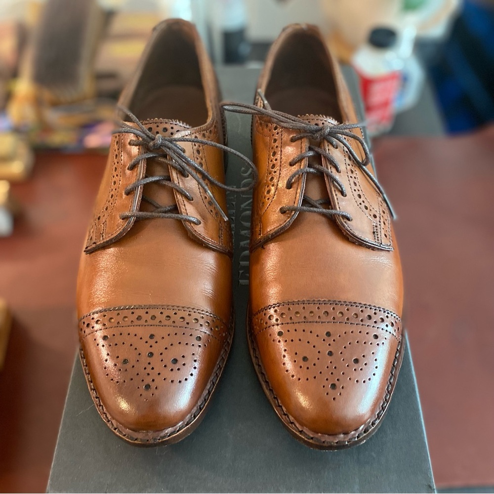 Allen Edmonds Walnut Sanford 7D